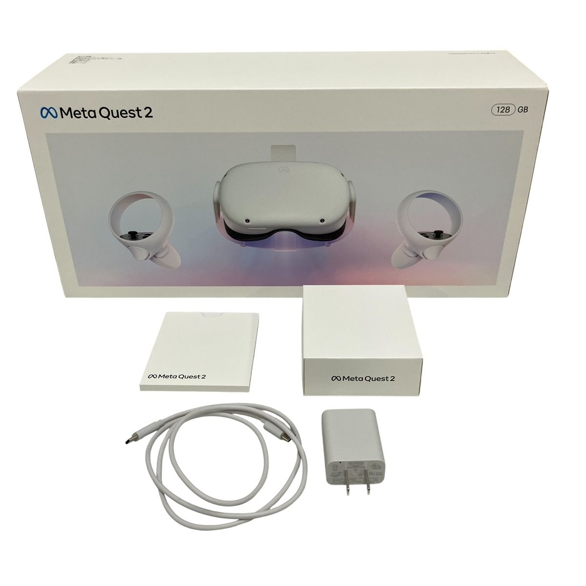 Meta Quest 2 128 GB KW 49 CM メタクエスト VRヘッドセット ゲーム