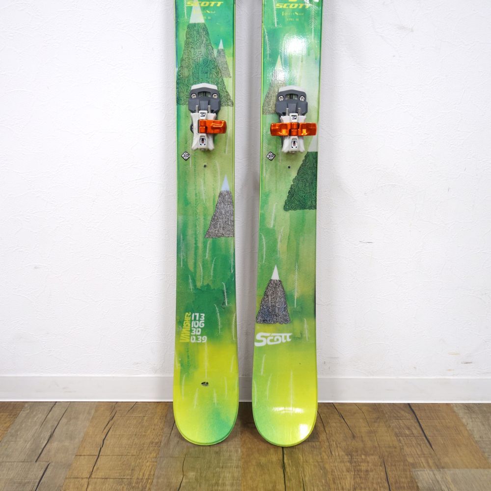 スコット SCOTT VANISHER 173cm 106ｍｍ TLT ビンディング G3 ION LT12 バックカントリー 山スキー アウトドア スコット SCOTT VANISHER 173cm 106mm TLT ビンディング G3