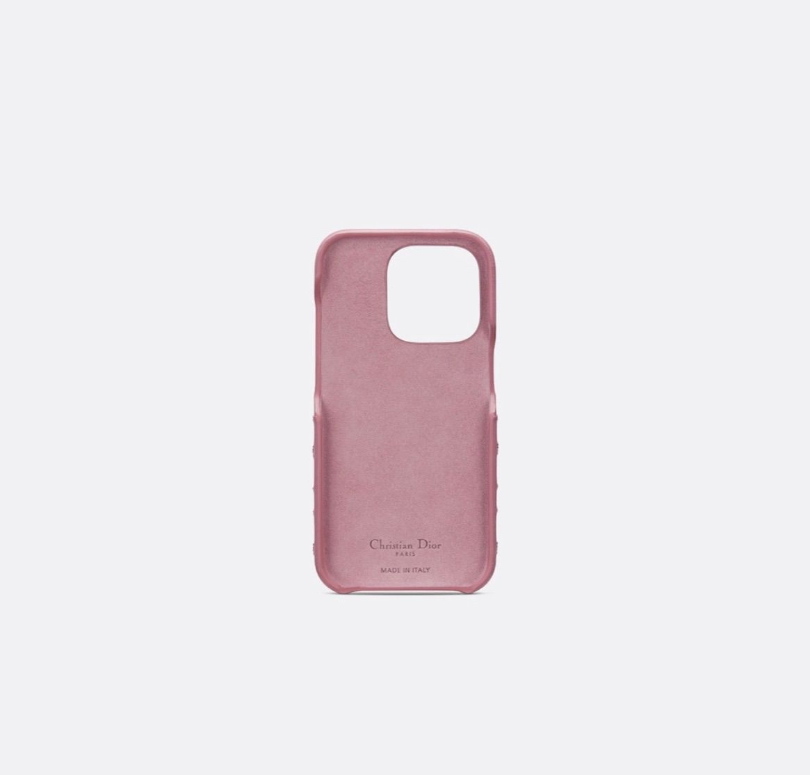 Dior【Dior】ラムスキン iPhone14proケース ラベンダー