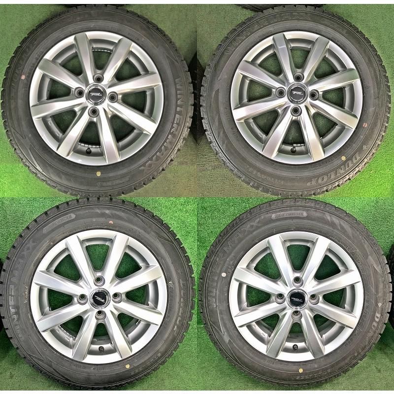 2017年製 175/65R14 82Q ダンロップ WINTER MAXX WM02 中古