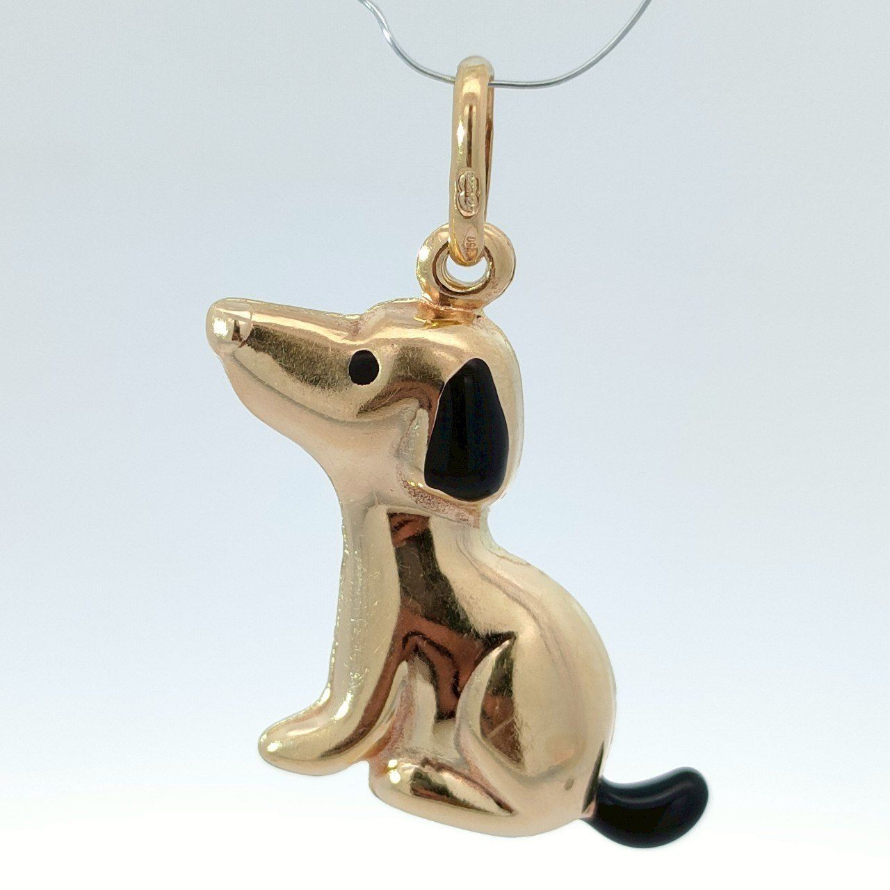 UNOAERRE - ウノアエレ ペンダントトップ トップ 犬 ドッグ 18金