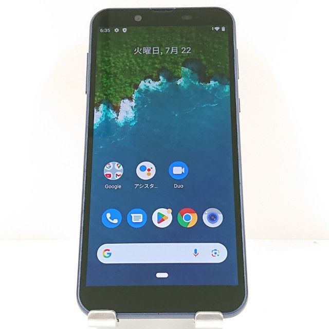 SHARP - Android one S5 ダークブルー Android One - SHARP Android One S5 ダークブルーの通販 by