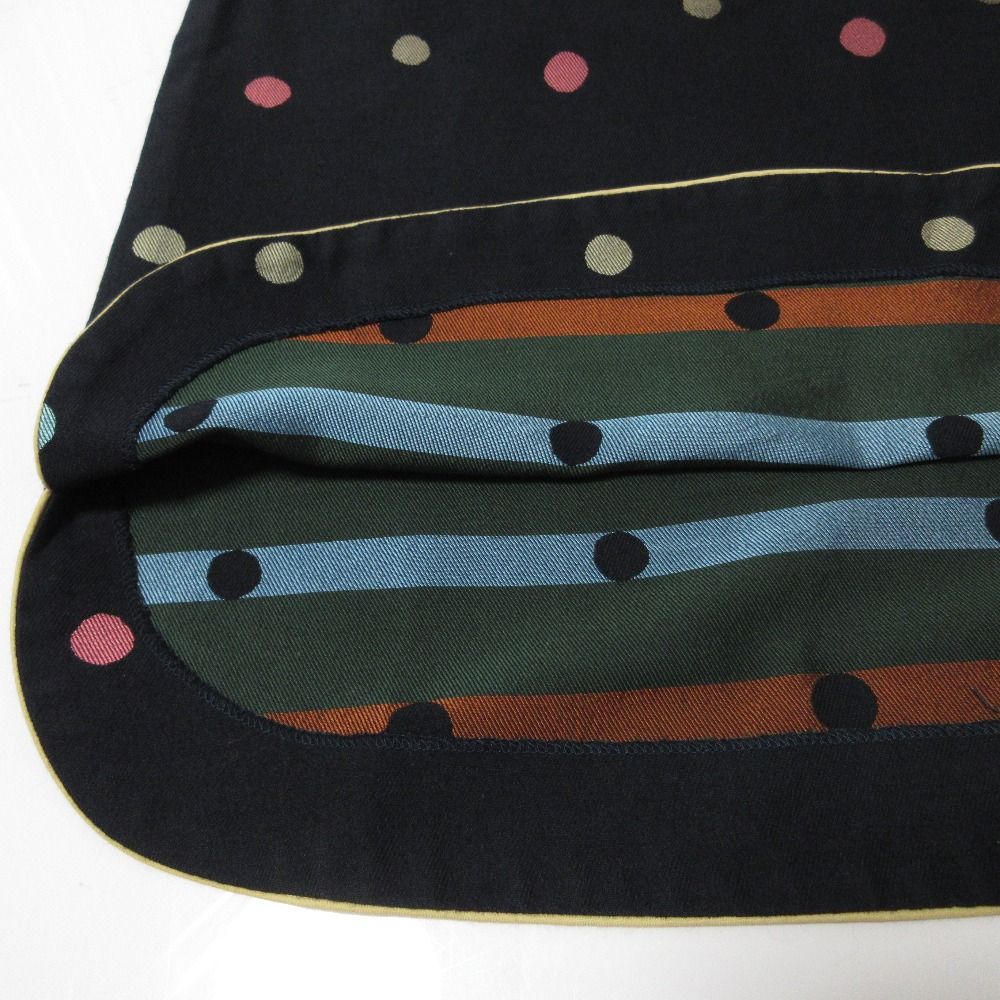 美品 mina perhonen ミナペルホネン drops ドロップス ドット柄 刺繡  