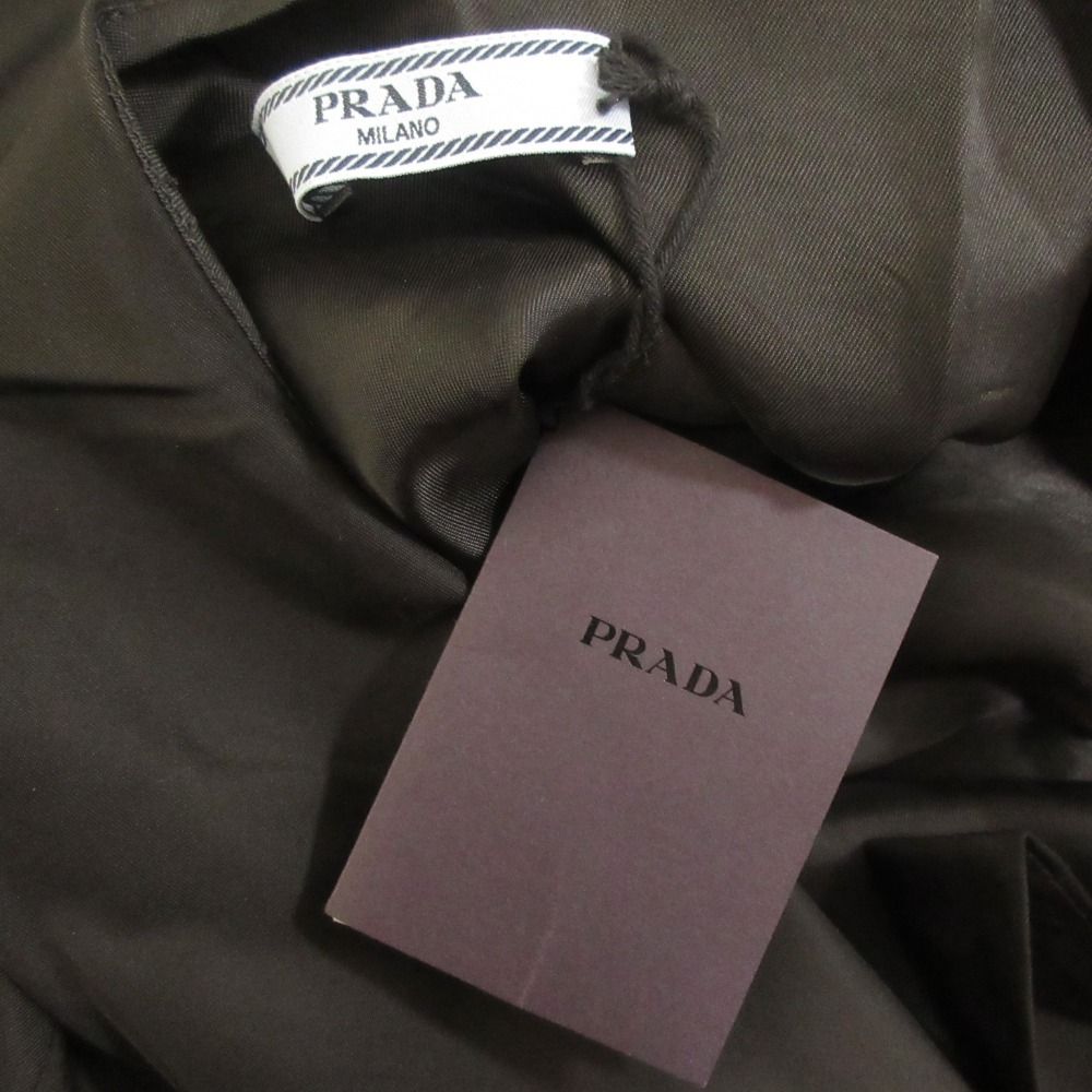未使用 23SS PRADA プラダ Re-Nylon mini-dress ロゴプレート ナイロン