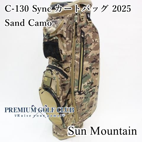 新品 サンマウンテン SUN MOUNTAIN C-130 Sync カートバッグ 2025 Sand Camo 迷彩 14分割口 USモデル！  [0030] - メルカリ