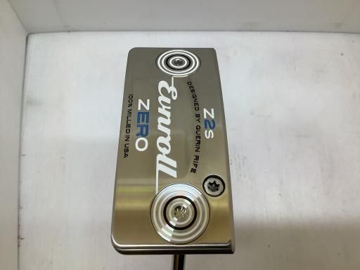 EVNROLL EVNROLL Z2s Square-Back Blade 34インチ パター PT スチール フレックスその他 メンズ 男性用 右利き 右用 Bランク ゴルフクラブ