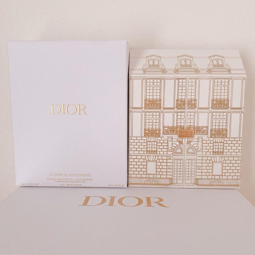 ディオール モンテーニュ コフレ (数量限定品) ミニチュア アイテムのギフト セット　DIOR Dior dior クリスマスコフレ　 ホリデーコレクション　クリスマスコスメ　ホリデー限定品　最新　2023 コレクター　ノベルティー