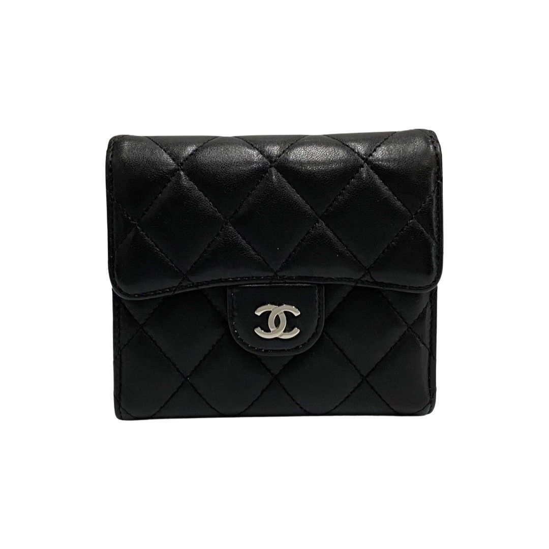 極 美品 シール有 26番台 CHANEL シャネル マトラッセ ラムスキン