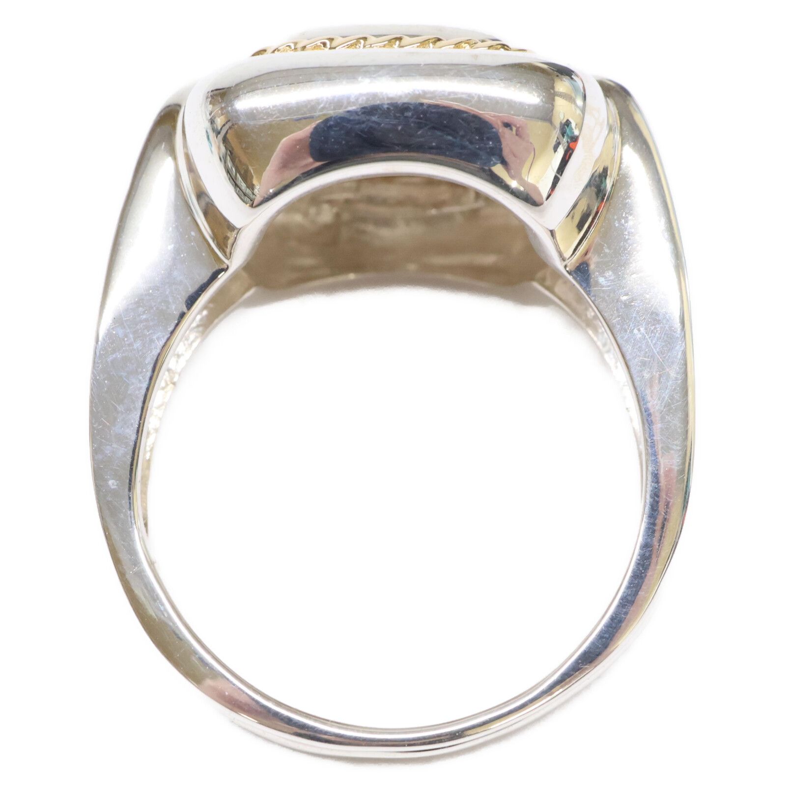 ティファニー ヴィンテージ スクエアクッションリング