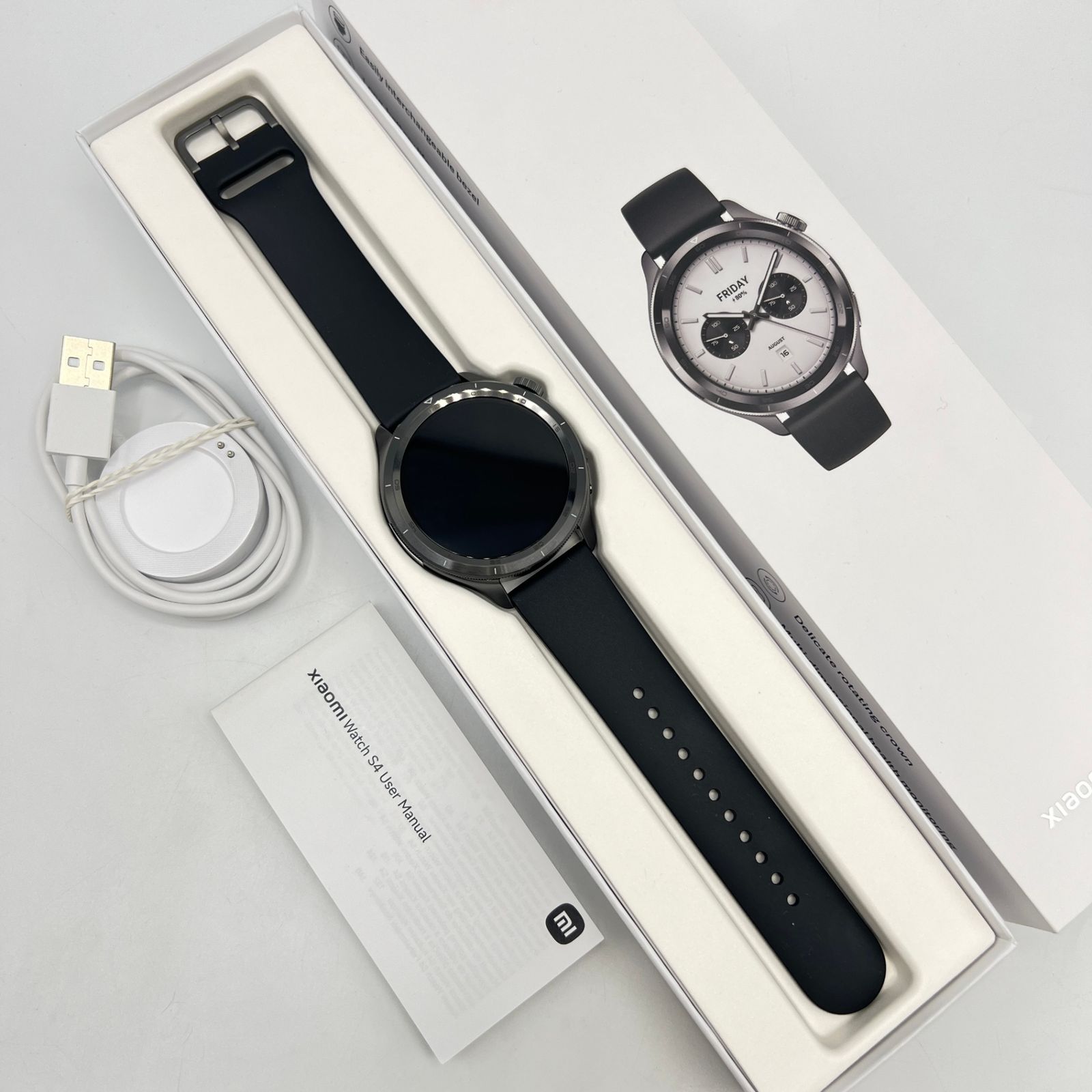 Xiaomi Watch S4 BHR9195GL ブラック スマートウォッチ シャオミ 本体