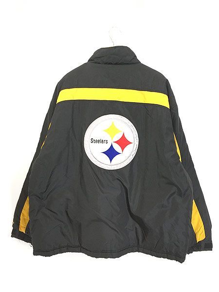 古着 90s NFL Pittsburgh Steelers スティーラーズ 両面 パデット 