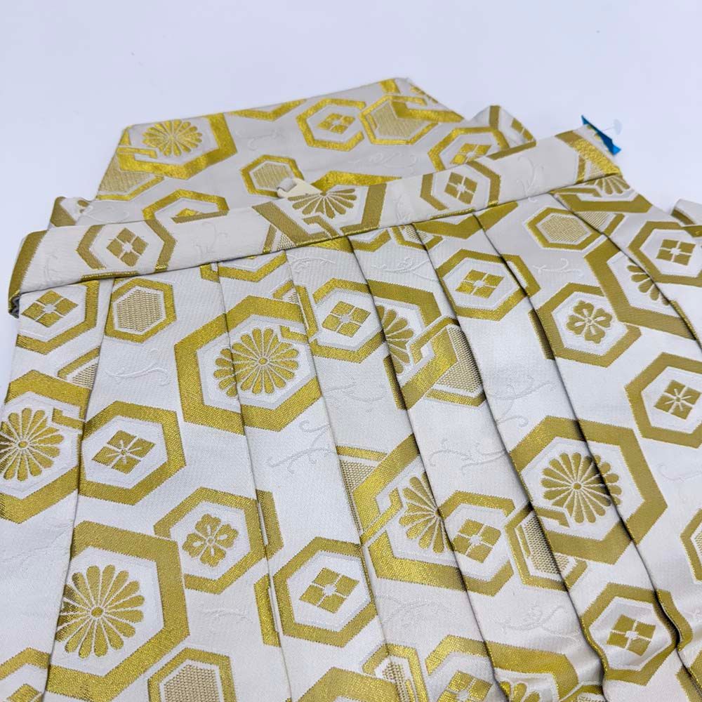 袴 行灯袴 男袴 紐下丈92 cm 男性用袴 2 Lサイズ 成人式袴 金 黒 4632