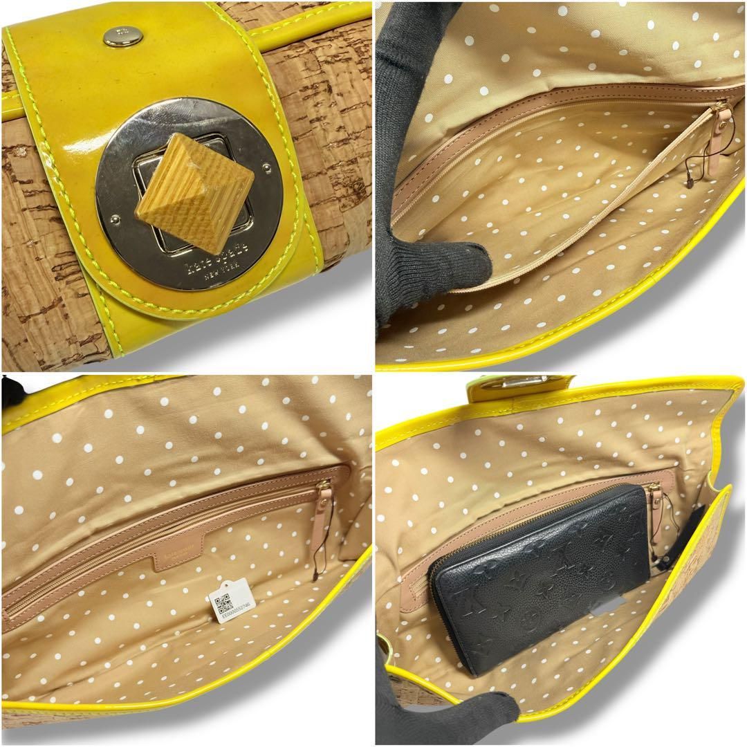 ケイトスペード クラッチバッグ パーティー 鑑定済】kate spade ケイトスペード 希少 クラッチバッグ かばん