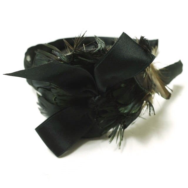 【極美品】Jennifer Ouellette　レザーカチューシャ　本革 新品】Jennifer Ouellette レザー カチューシャ