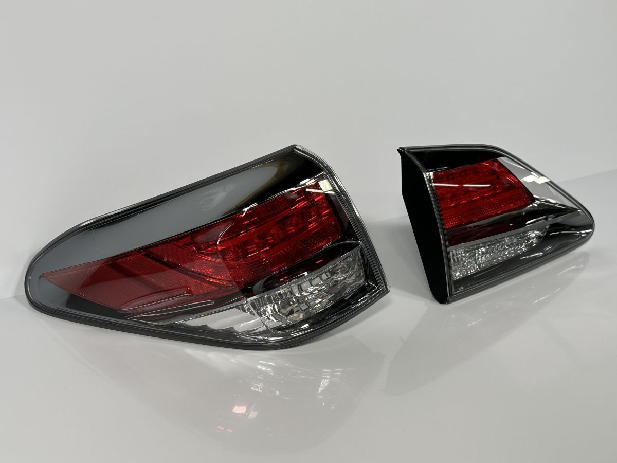 低走行 レクサス RX270 AGL10W 純正 左右テールランプ 81551-48310 81561-48310 81581-48130 81591-48140 48-129 48-130 5 管理26476