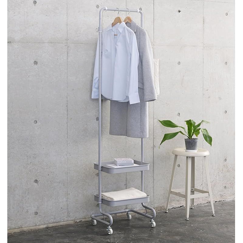 スツール オットマン 幅32cm ブルー×シルバー スタッキング キャスター付 日本製 スチール 1脚販売 リビング 在宅ワーク 作業 直送・代引不可 スツール オットマン 幅32cm ブルー×シルバー 日本製