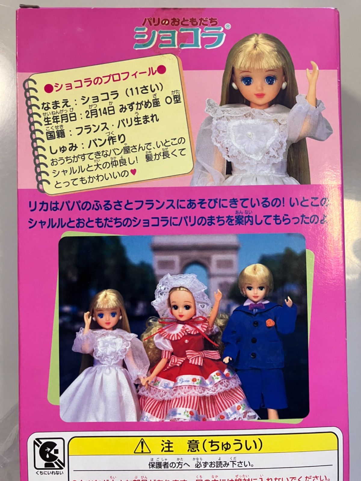 リカちゃん フレンド パリのおともだち ショコラ 人形 ドール タカラトミー 着せ替え 希少 - メルカリ