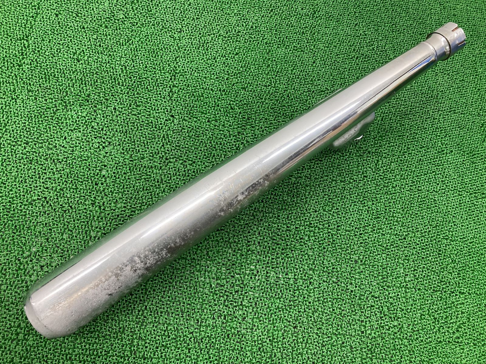 SR500 サイレンサーマフラー 2J2 ヤマハ 純正 バイク 部品 機能的問題なし 品薄 品 車検 Genuine