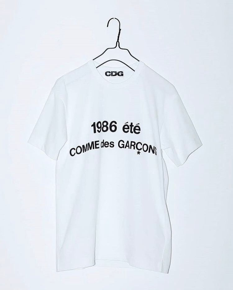 未使用】1986 ete CDG コムデギャルソン 半袖Tシャツ - メルカリ