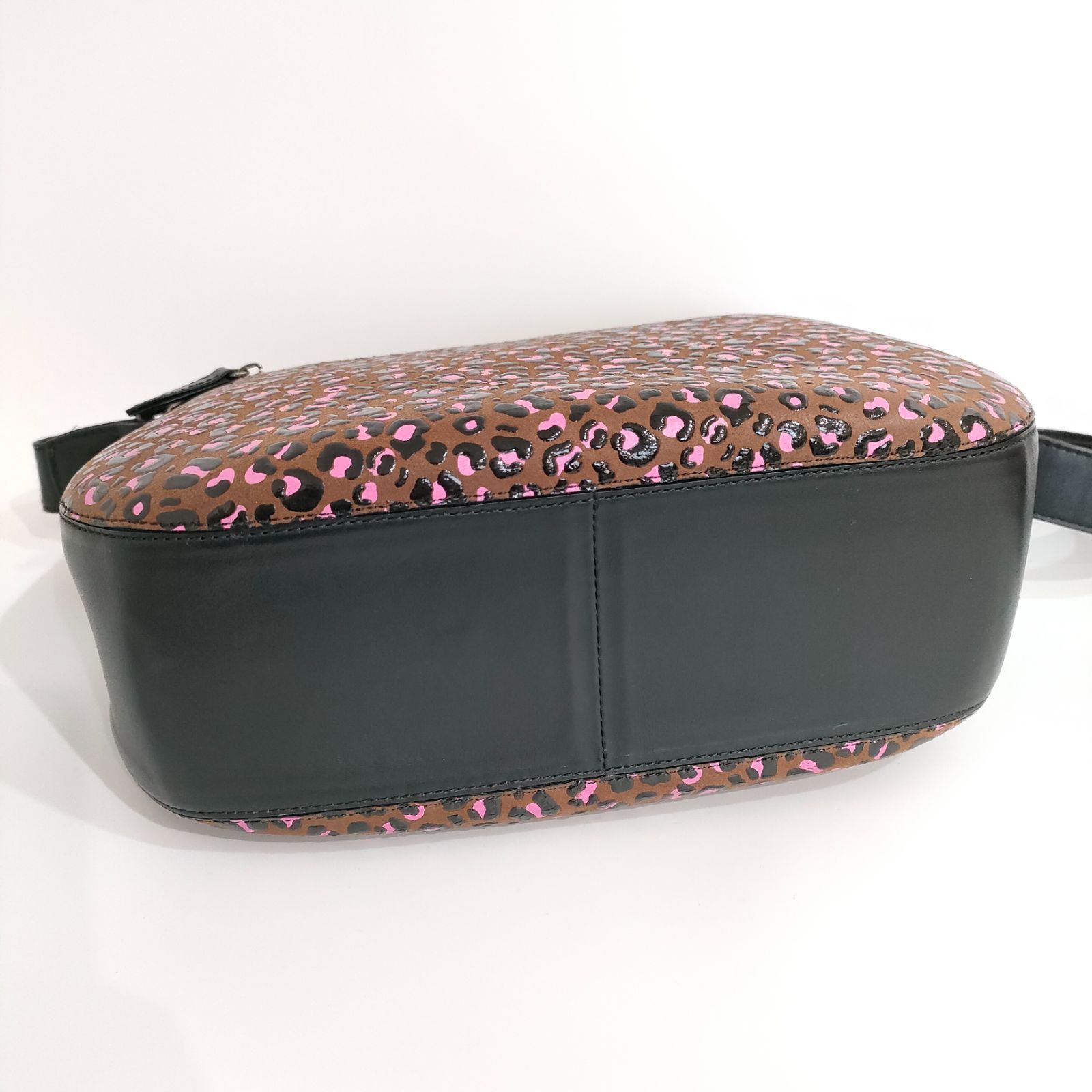 浅草前川印傳バック パッチワーク印傳 通しマチショルダー モノトーン | 浅草前川印