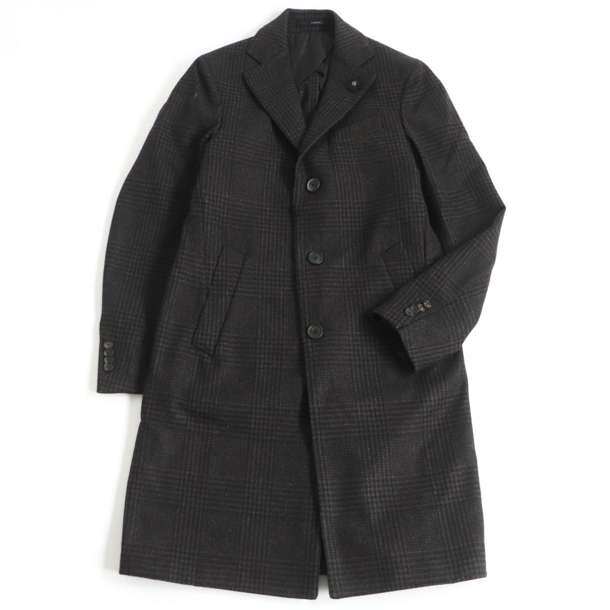 安い正規品 極美品□LARDINI/ラルディーニ グレンチェック