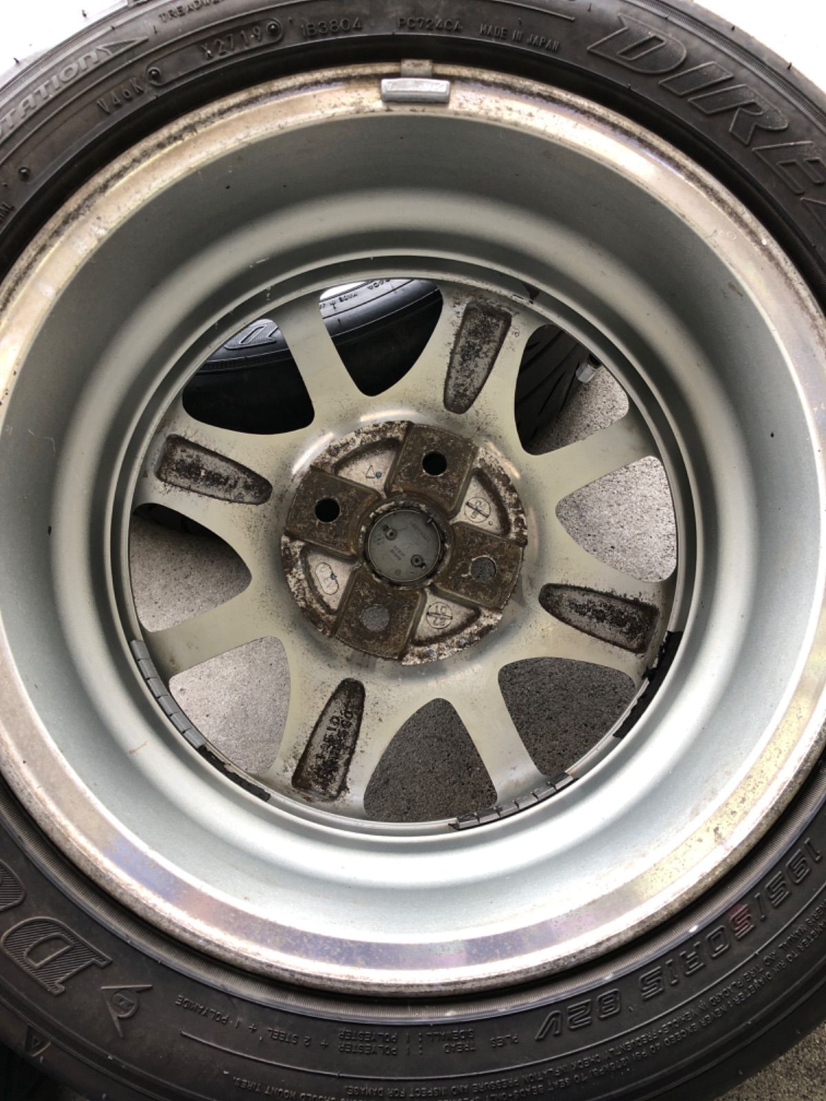 195/50R15アルミホイール マルチ8穴 LZディープⅡ NA6CE