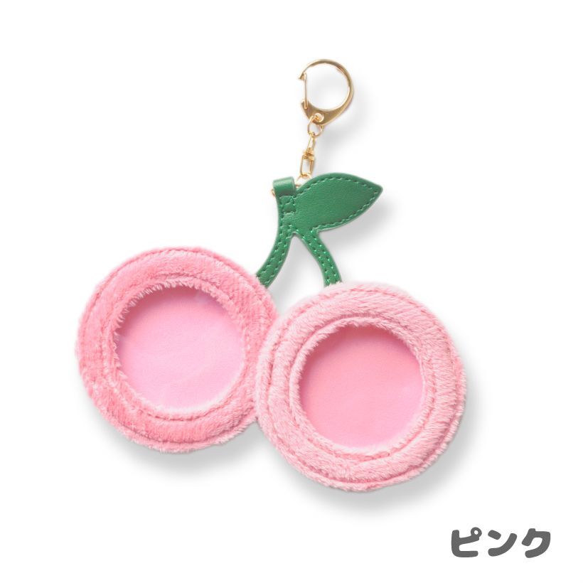 推し活 缶バッジケース【さくらんぼ型 缶バッジ ケース 】57mm 推奨