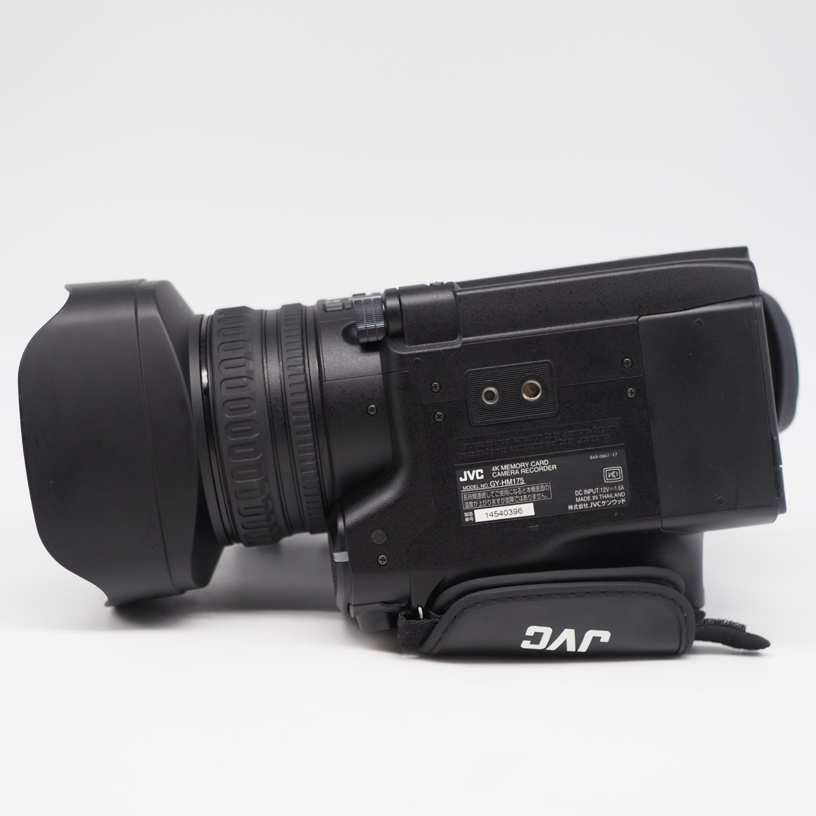 通電時間16時間！JVC 4Kメモリーカードカメラレコーダー GY-HM1759万円 ...