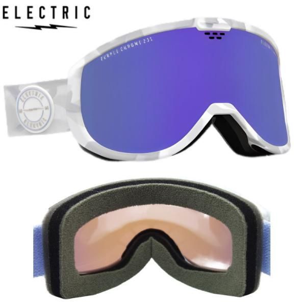 23-24 ELECTRIC CAM FUTURE CAMO レンズ PURPLE CHROME CONTRASTエレクトリック