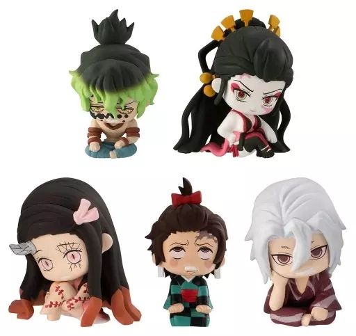 中古】トレーディングフィギュア 全5種セット 「鬼滅の刃 すわら