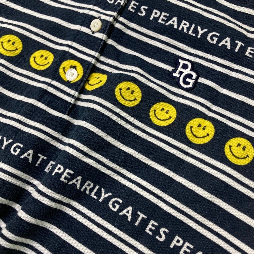 サイズ：0 PEARLY GATES パーリーゲイツ ニコちゃん 半袖