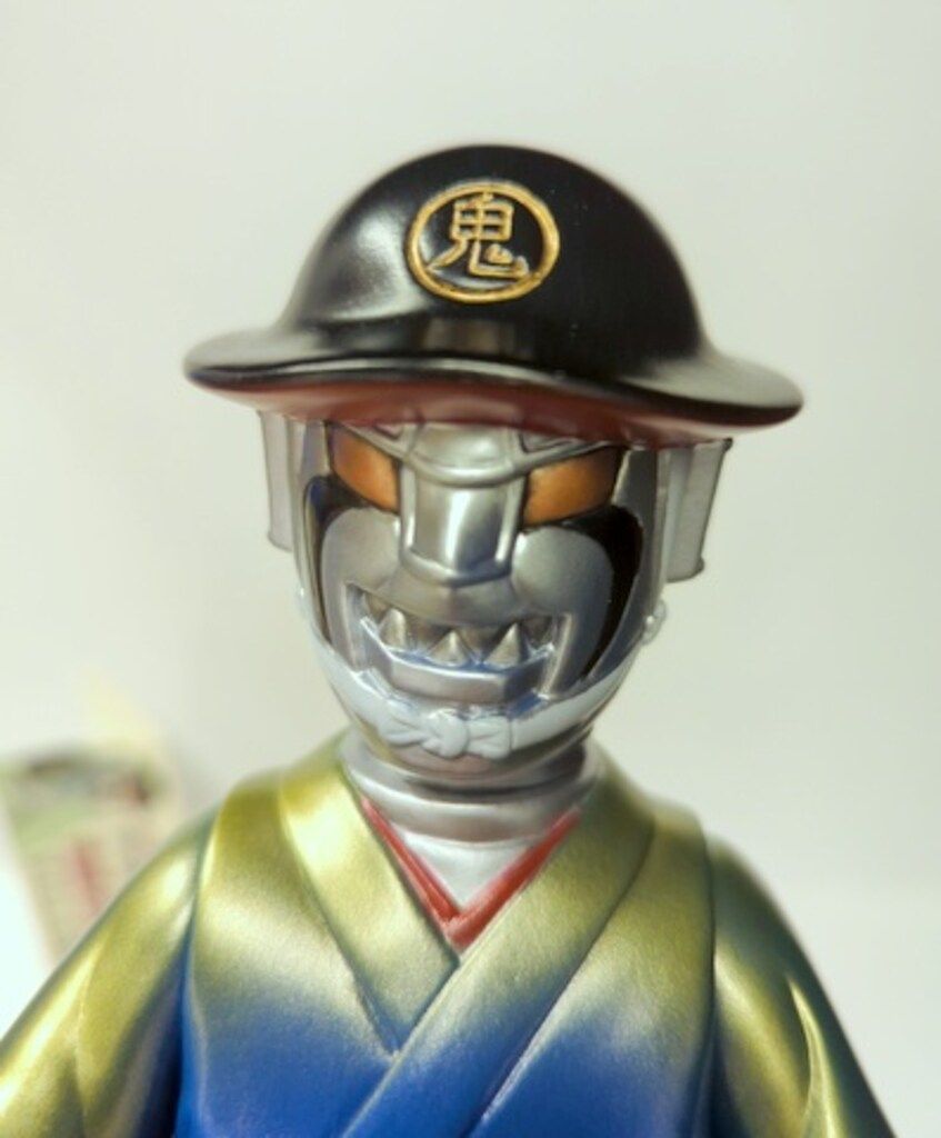 samuraidoll 大江戸ROBOTS 鬼羅右衛門 SamuraiDoll 大江戸ROBOTS 鬼羅右衛門 髭付き頬当 セット ※画像の物が