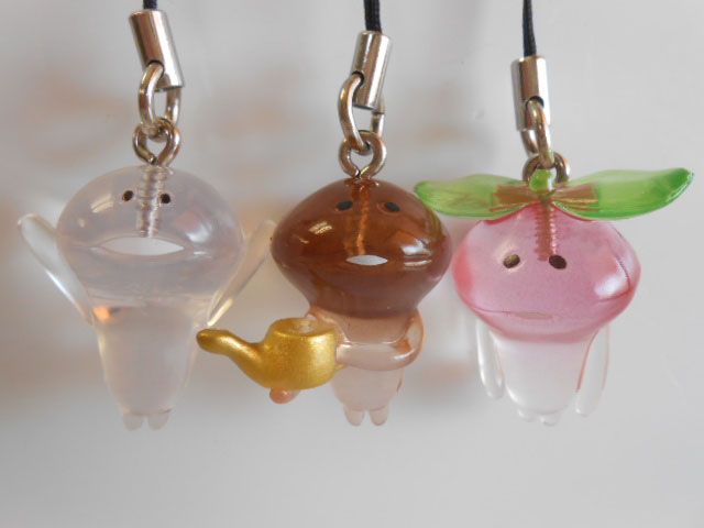 ♯Jhg20NTなめこんふんふクリアストラップ2全5種-お取寄せ