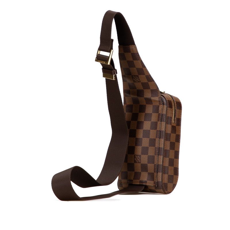 ルイヴィトン ダミエ ジェロニモス ボディバッグ N51994 ショルダーバッグ LOUIS VUITTON 鑑定済 ルイヴィトン ボディバッグ ショルダー