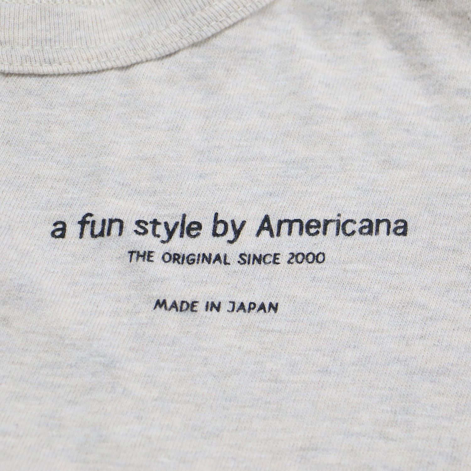 AMERICANA アメリカーナ カットソー ベージュ系 サイズ:FREE