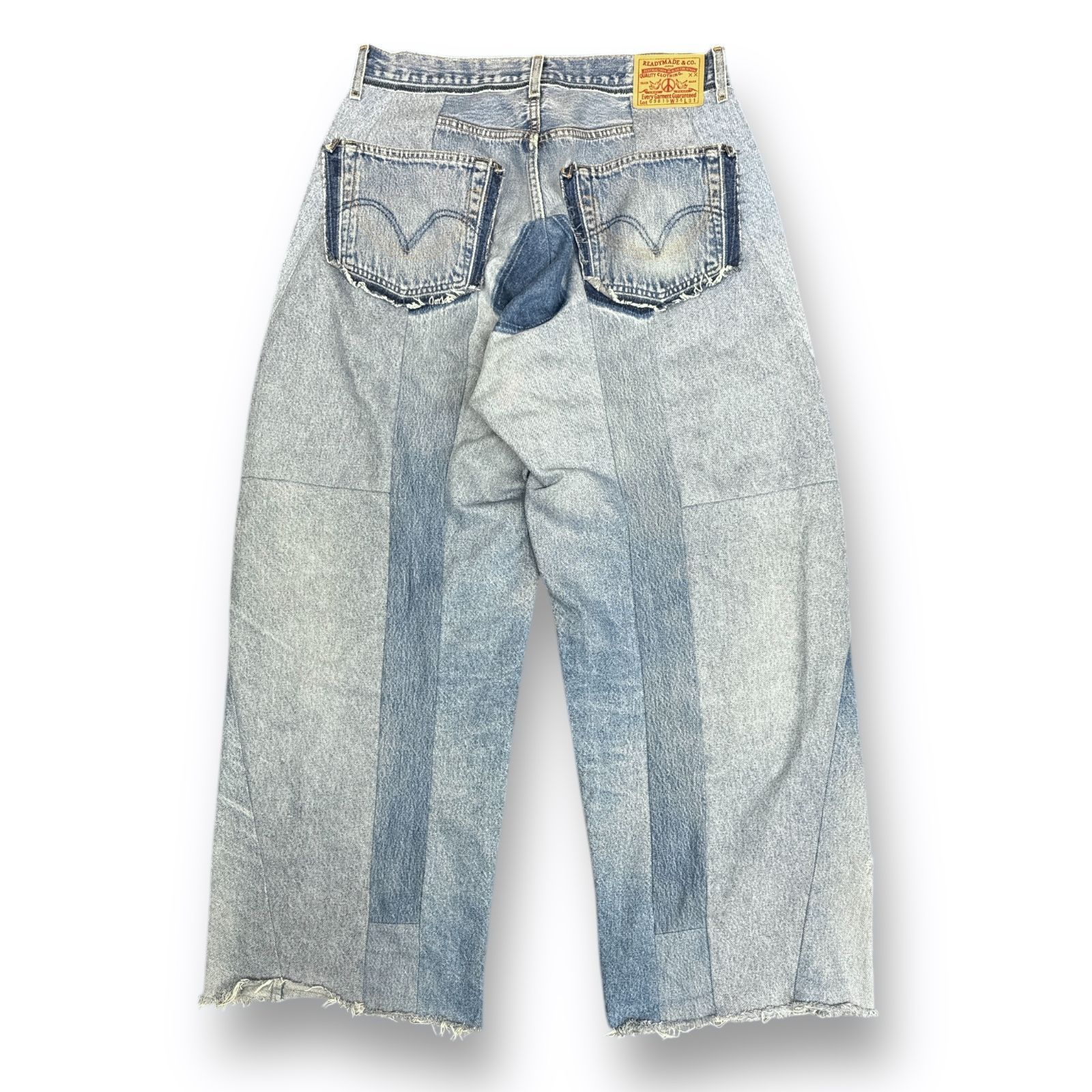 定価126500円 READYMADE DENIM WIDE デニム ワイド 再構築 ジーンズ 
