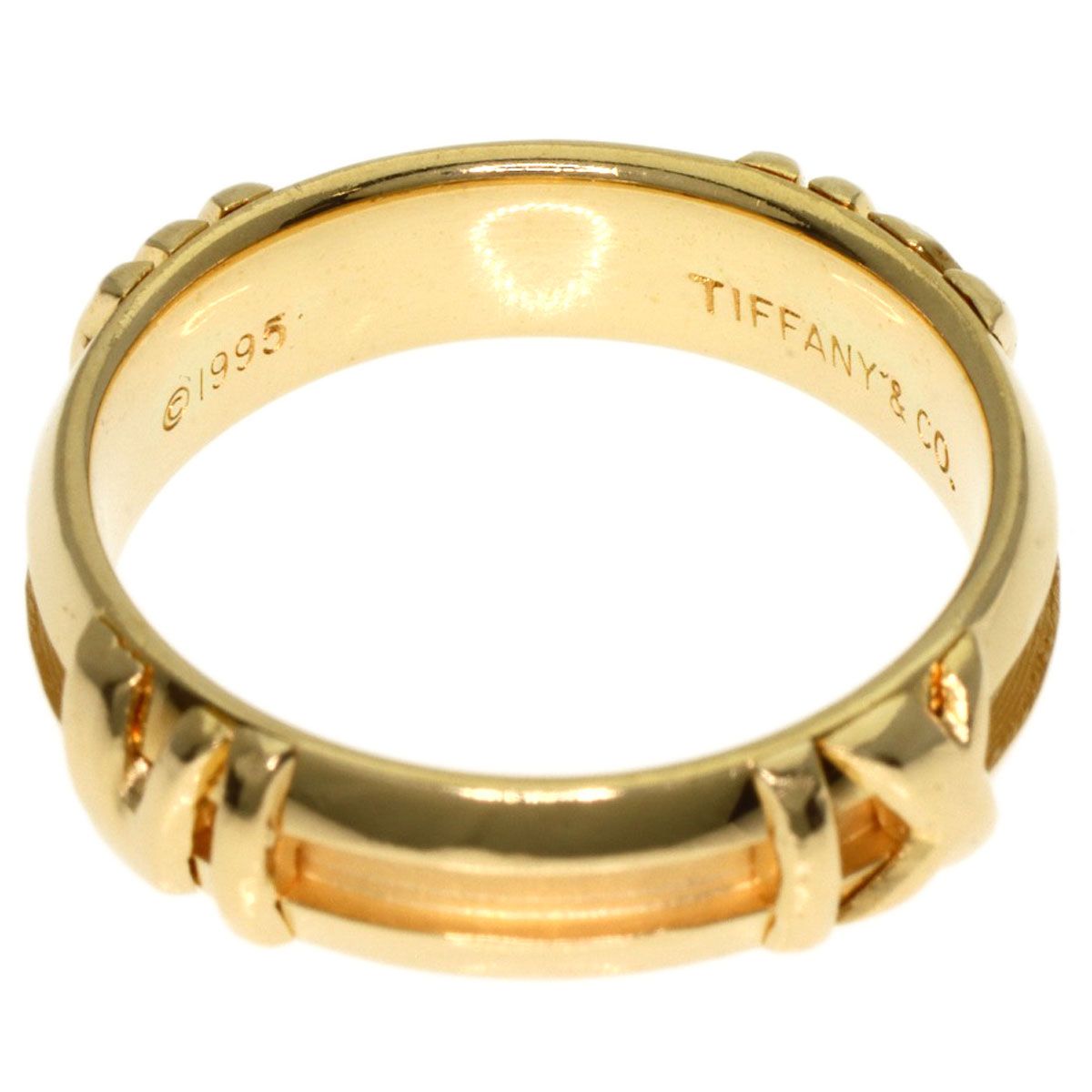 TIFFANY&Co. ティファニー アトラス リング・指輪 K18YG レディース  