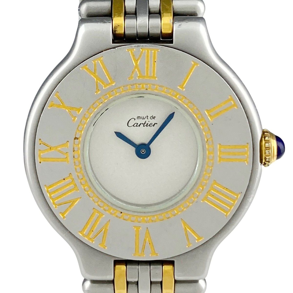 カルティエ CARTIER マスト 21 ヴァンティアン 腕時計 SS GP クォーツ レディース