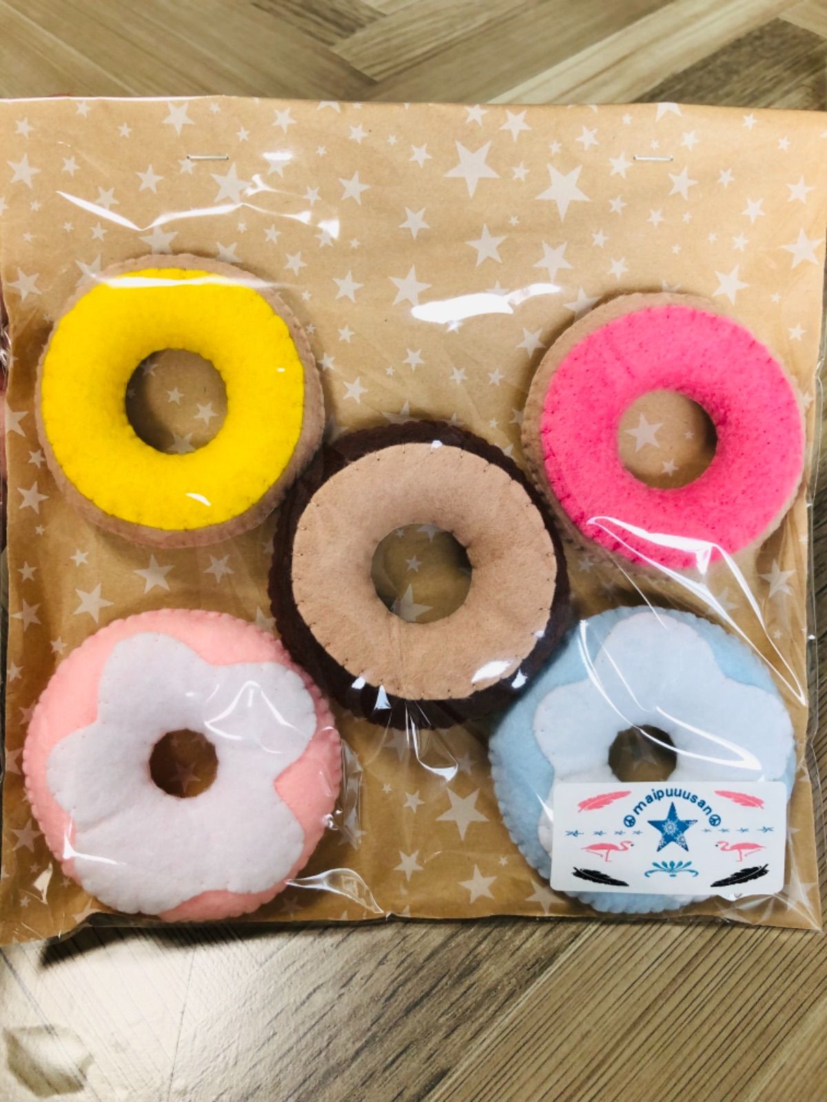 チハル様 リクエスト 5点 まとめ商品 フェルトドーナツ チハル様