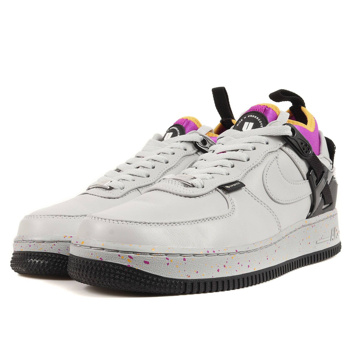 美品 UNDERCOVER アンダーカバー スニーカー サイズ:26.0cm 22AW ×NIKE AIR FORCE 1 LOW SP UC  GORE-TEX DQ7558-001 グレーフォグ US8 シューズ 靴