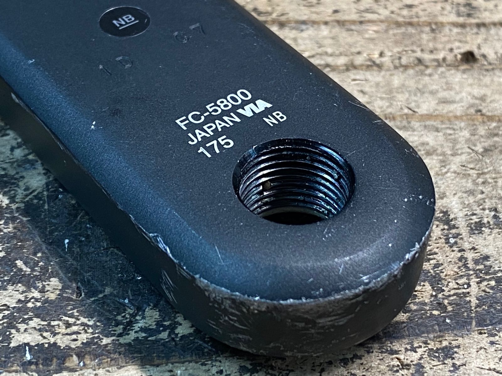 JM077 シマノ SHIMANO 105 FC-5800 クランクセット 175mm 50 34T BRIGHTFACE_UK