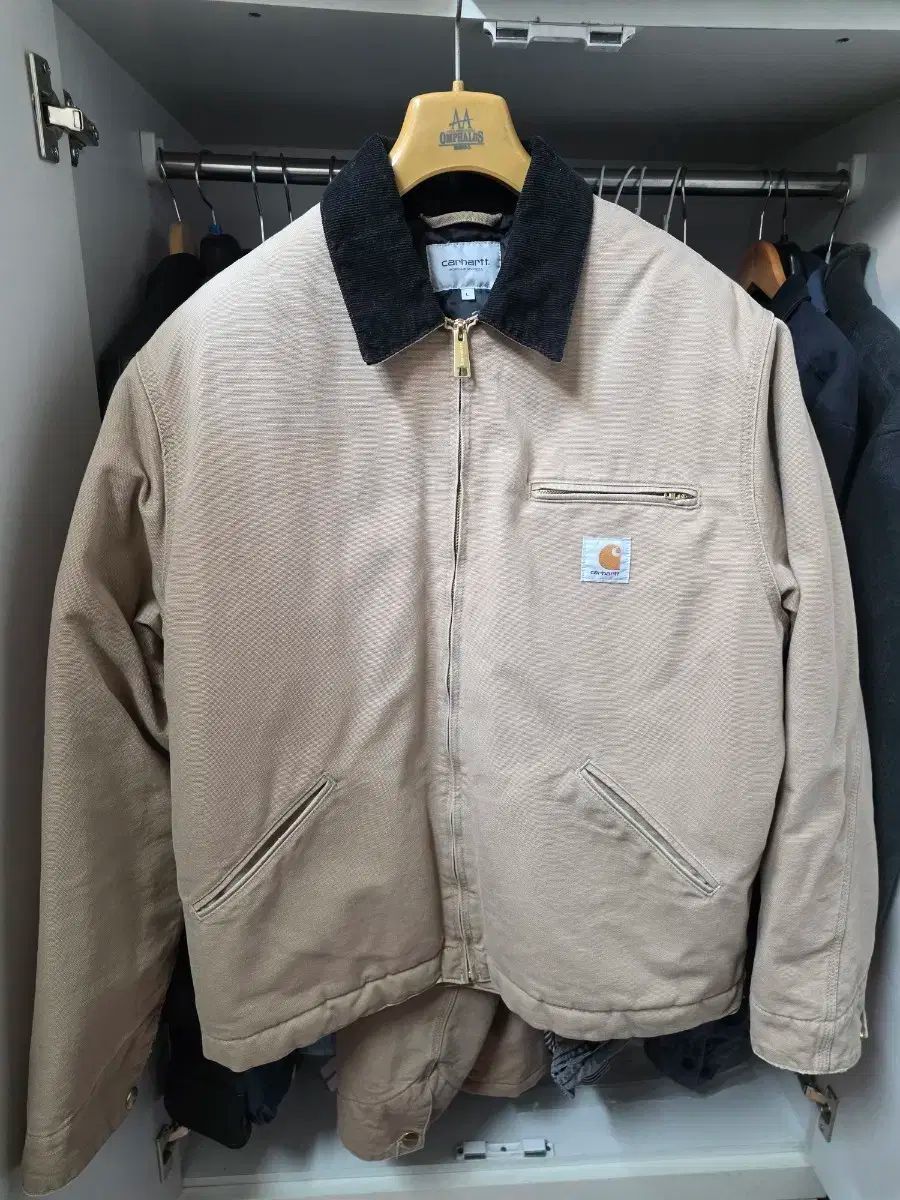 Carhartt デトロイトジャケット　L 格安出品 Carhartt カーハート ジャケット Detroit Jacket Black/Black