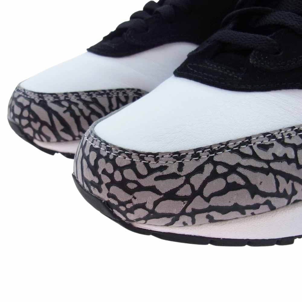 NIKE ナイキ スニーカー 908366-001 × atmos アトモス Air Max 1 Premium Retro Elephant  エアマックス プレミアム レトロ エレファント スニーカー マルチカラー系 27cm【中古】