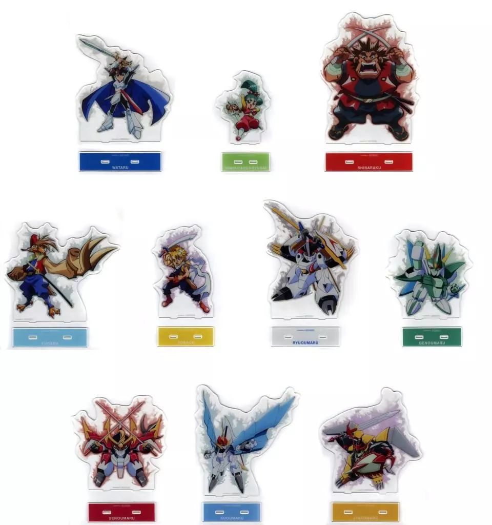 中古】アクリルスタンド・アクリルパネル 魔神英雄伝ワタル 特大