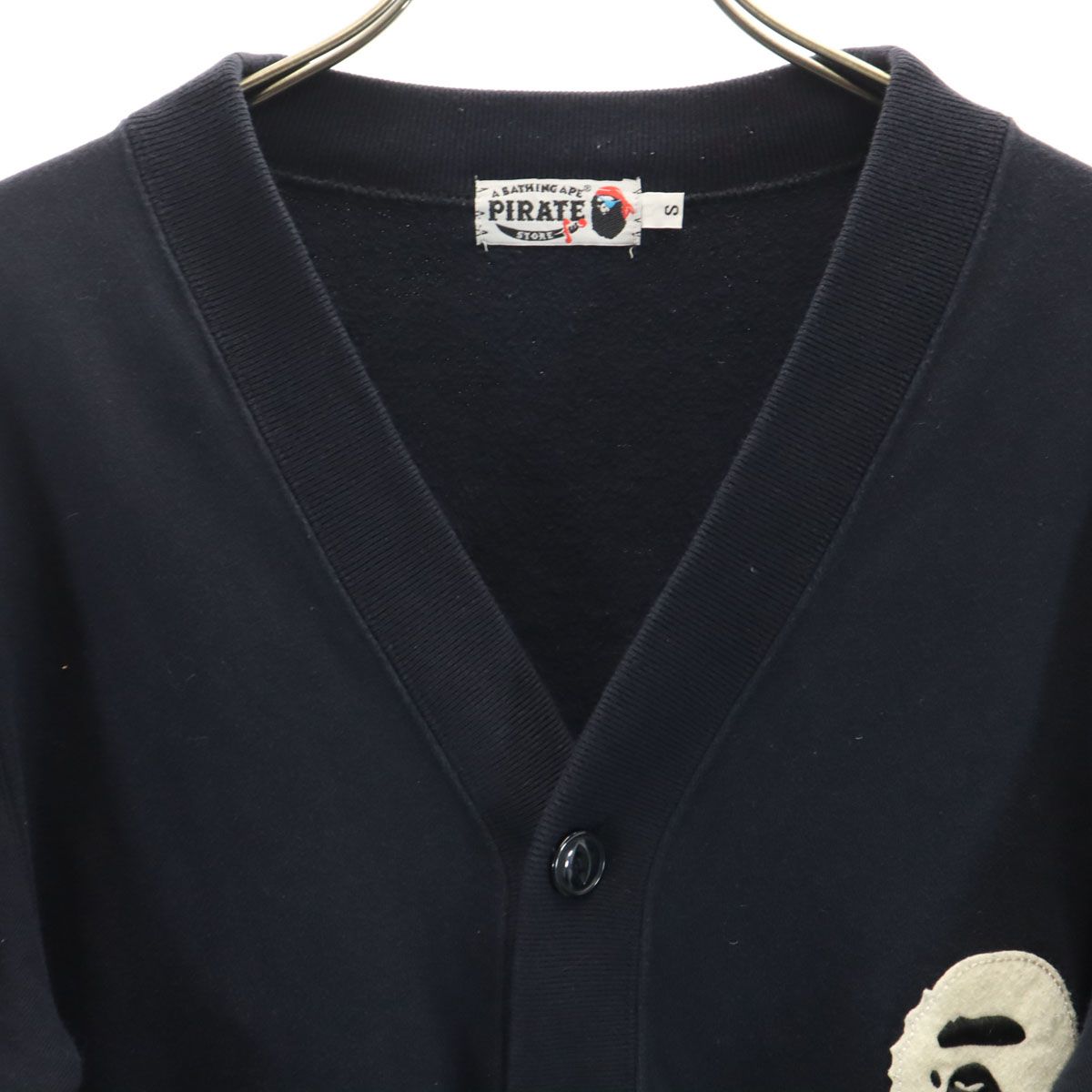 A BATHING APE アベイシングエイプ 長袖 Vネック スウェット 