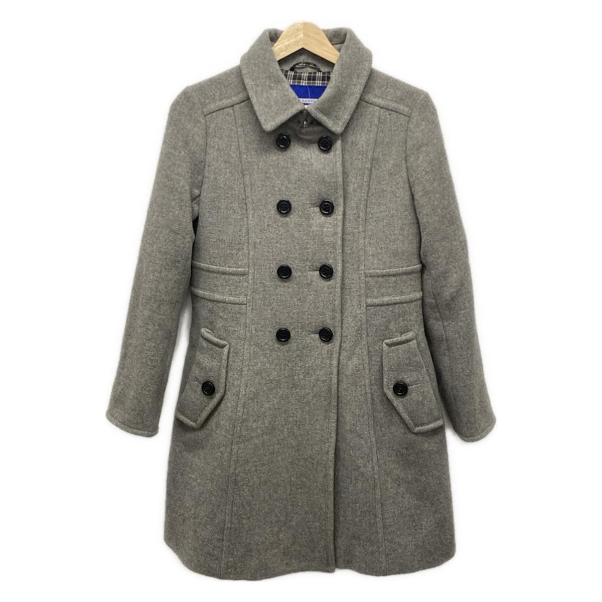 Burberry Blue Label バーバリーブルーレーベル コート サイズ38 M レディース - グレー 長袖|秋|冬