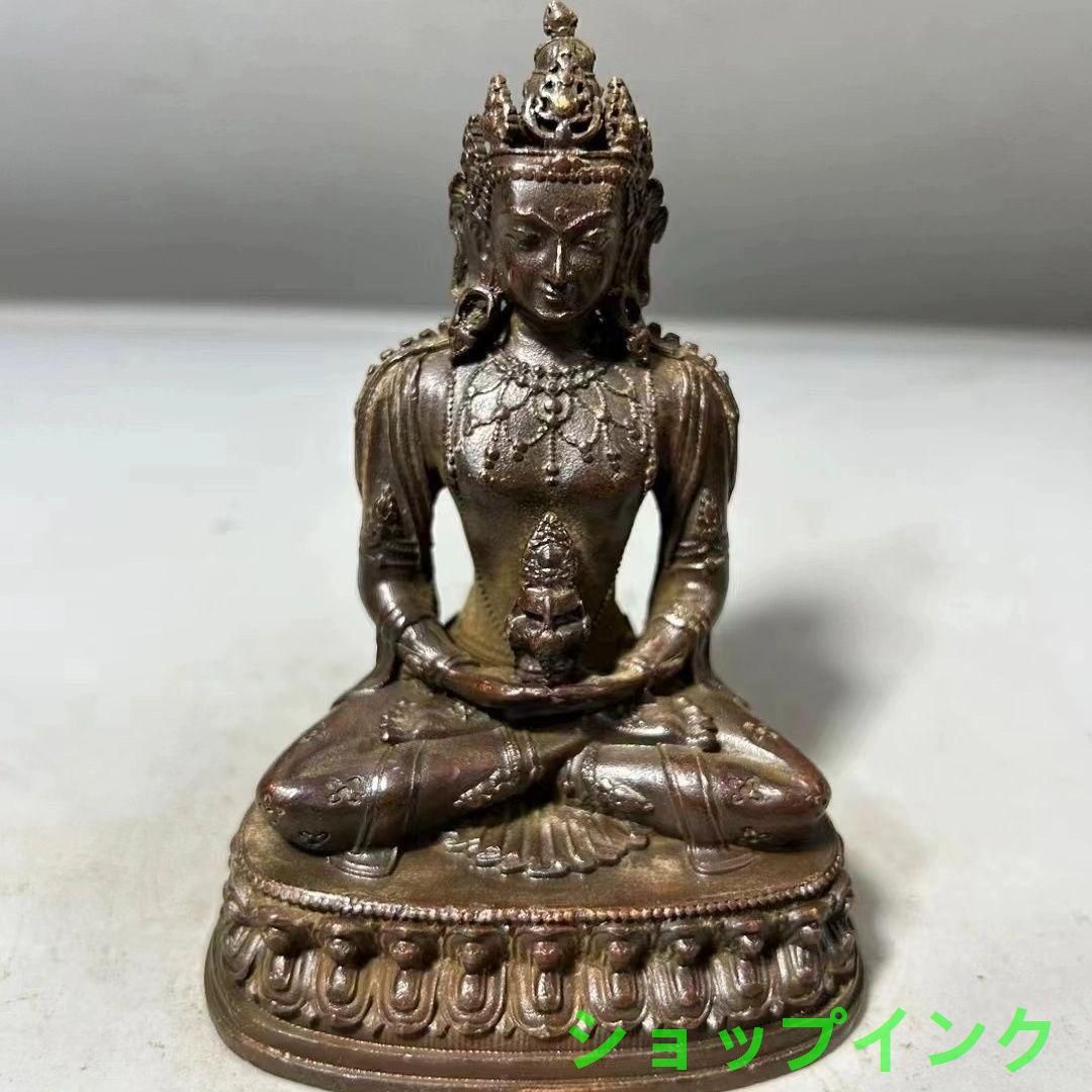 地蔵 菩薩 観音 釈迦仏像 銅製 仏像 彫刻 置物 開運 風水 - メルカリ