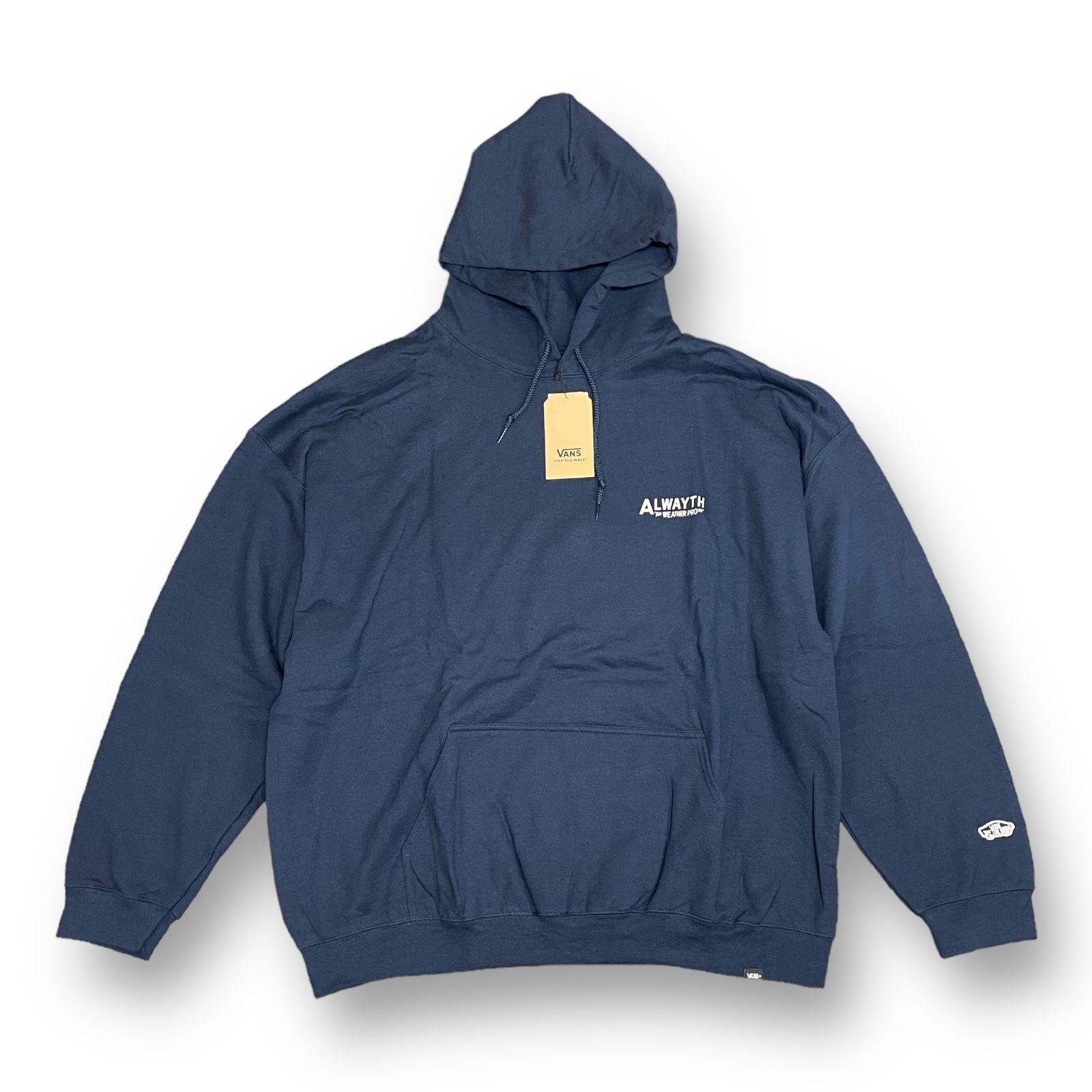 新品 VANS ALWAYT HOODIE 123H1030107 プリント スウェット フーディ 