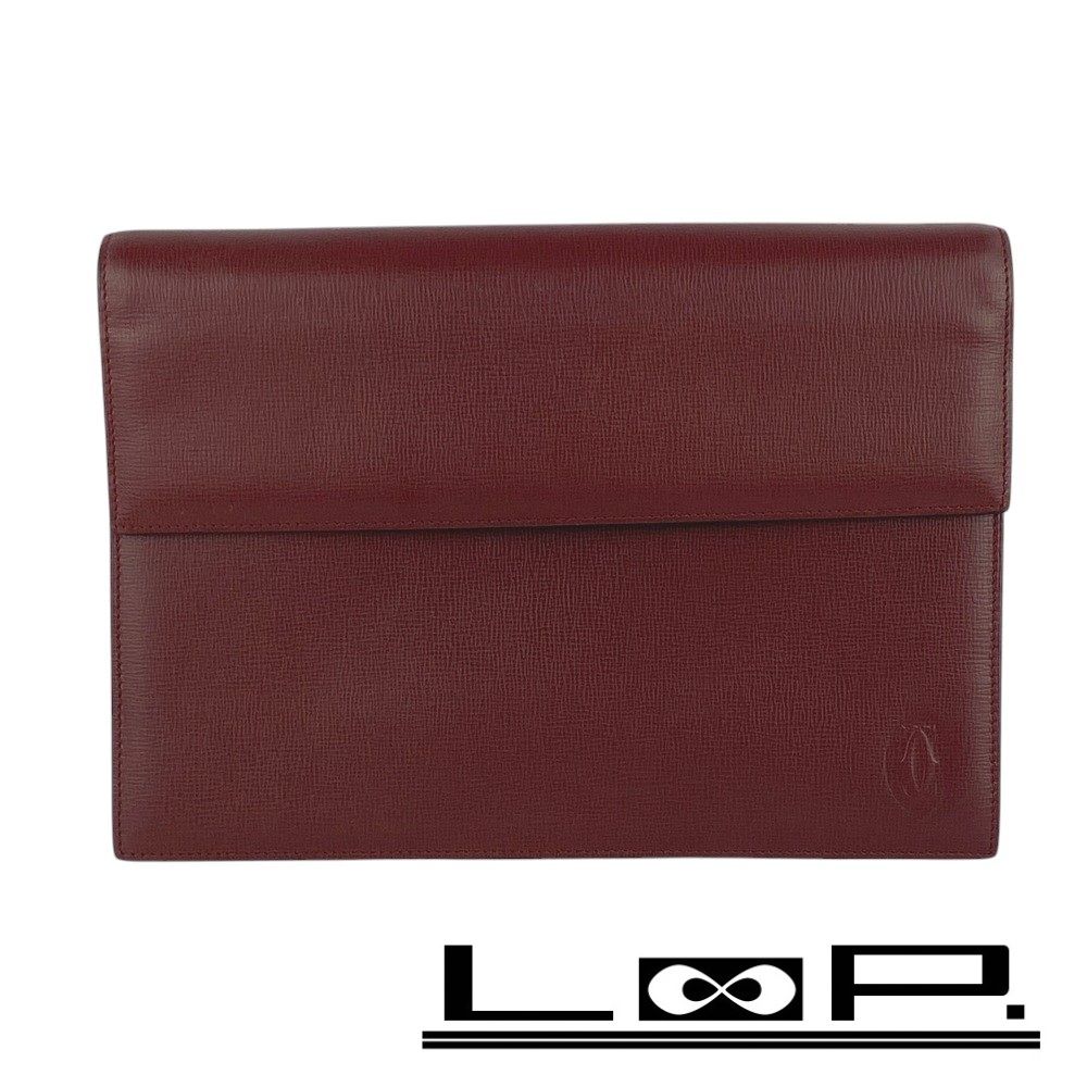 □美品□ カルティエ マスト クラッチ バッグ セカンドバッグ