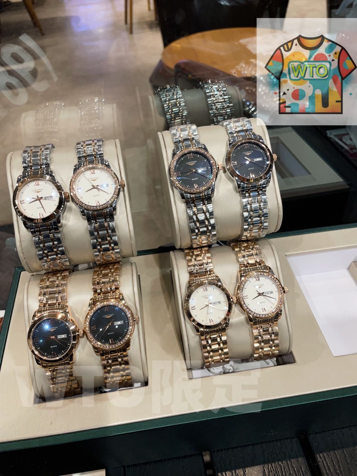今日WTO】LONGINES ロンジン ソワジア ペアウォッチ 調和-WTO